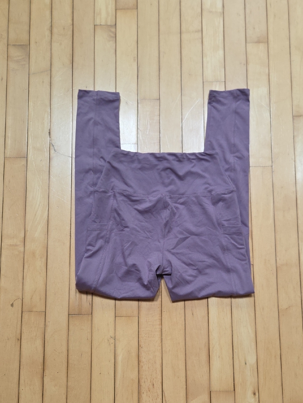 High-Waist Purple Active Leggings